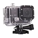 GitUp Git2 Pro Action Camera Bundle with Transcend 32GB MicroSD Storage Card