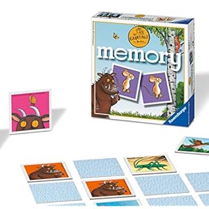 Ravensburger The Gruffalo Mini Memory Game - Matching Picture Snap Pairs Game For Kids Age 3 Years and Up - Gruffalo Toy