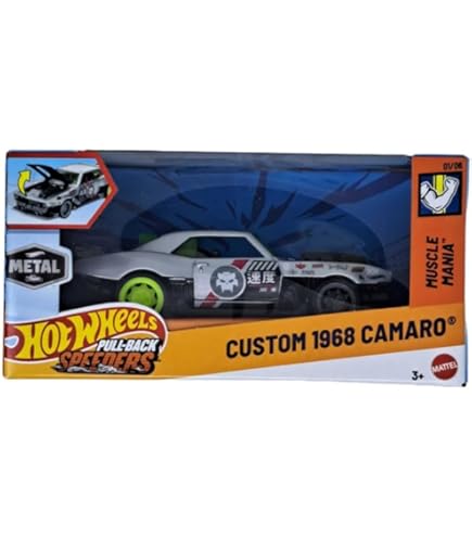 Hot Wheels Pull-Back Speeders Mad Manga : Amazon.ca: Toys & Games