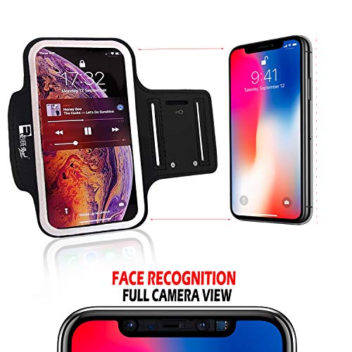RevereSport iPhone 11 Running Armband. Sports Phone Case Holder for