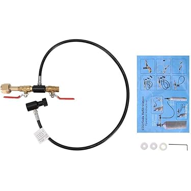 ADAPTATEUR DE REMPLISSAGE DIN vers joug vanne facile à tourner roue à