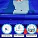 Elite Trend Kids' Hooded Towel & Bathrobe – Super Soft, Absorbent Poncho for Boys & Girls, Ideal for Beach, Pool & Bath, Cozy Cover-Up for Toddlers & Kids, Ages 1-7, Hammerhead