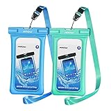 Mpow 084 Waterproof Phone Pouch Floating, IPX8 Universal Waterproof Case Underwater Dry Bag Compatible iPhone Xs Max/Xr/X/8/8plus/7/7plus Galaxy s10/s9/s8 Note 9 Google Pixel up to 6.5
