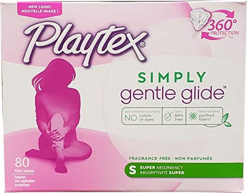 Tampons Tampons Playtex Gentle Glide (80Count), 80Count