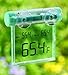 Easy-Read Outdoor Digital Window Thermometer with Min/Max Display, Weather-Resistant, Rotating Suction-Cup Mount, 4.25