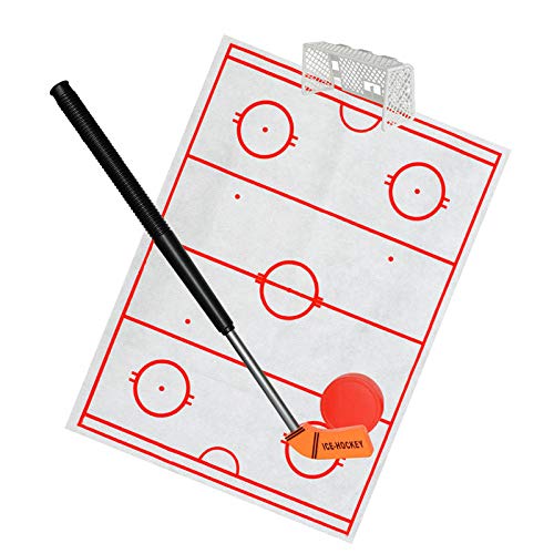 Nicknocks Ice-Hockey Toy Hockey Game Decompression Funny Toilet Game Gift for Children Kids