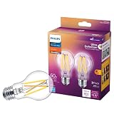 LED DIM A19 E26 SW 2PK