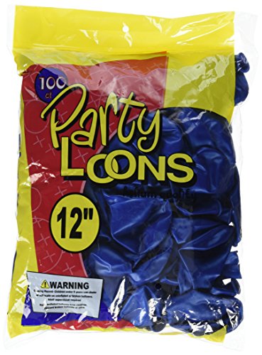 Cti industries 100 count metallic latex balloons, 12&qu…