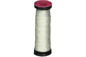 Kreinik No.4 Very Fine Metallic Braid, 11m, Pearl