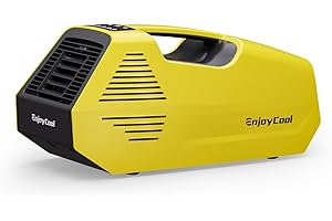 EnjoyCool Portable Air Conditioner - Air Conditioning Unit with 240W Low Power Consumption, Portable AC for Outdoor Tent Camping/RVs or Home Use