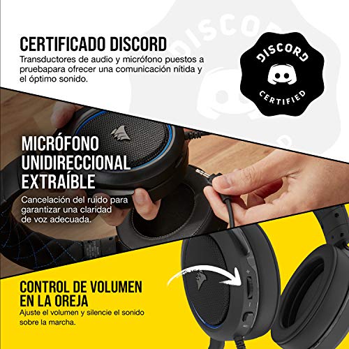 Corsair-HS50-Pro-Stereo-Auriculares-para-Juegos-Ajustables-Espuma-viscoelastica-Almohadillas-Ancelacion-del-Ruido-extraible-microfono-Compatible-con-PC-PS4-Xbox-One-Switch-y-moviles-Azul
