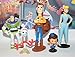 Toy Story 4 Movie Deluxe Cake Toppers Cupcake Decorations 13 Set with 10 Figures, Movie Stickers and TSRing Featuring Woody, Buzz and All new characters like Forky!