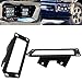 Upgrade Hidden Bumper Dually Fog Light Location Mounting Brackets Compatible with Dodge Ram 2500 3500 2010-2019 Ram 1500 2009-2012