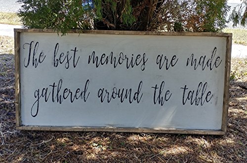 image for Cari's Rustic cottage style the best memories are made gathered around