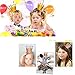 Boieo Gold Party Crown Hats, Mini Gold Crowns for Kids, Small Paper Royal Tiara, Birthday Costume Headband, Glitter Princess Decoration, Craft Supplies Set, 6 Pack