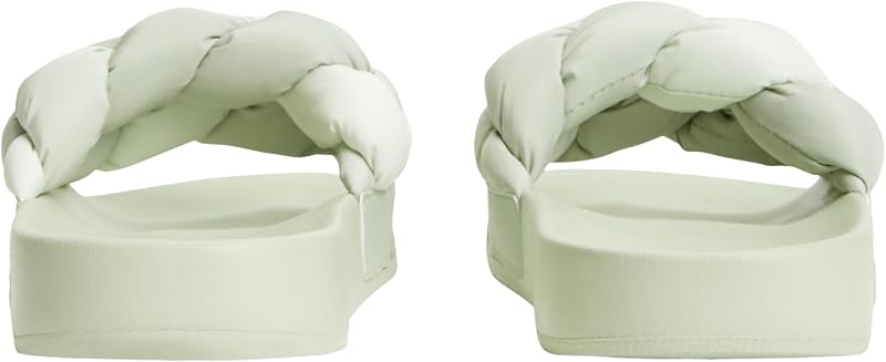Claquettes tressées Tjw pour femme EN0EN02975, vert (dégradé de sauge brumeux), pointure 39