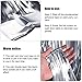 Sumind 4 Packs Photo Booth Backdrops Foil Curtains Metallic Tinsel Backdrop Curtains Door Fringe Curtains for Wedding Birthday Christmas Halloween Disco Party Favour Decorations (Matt Silver)