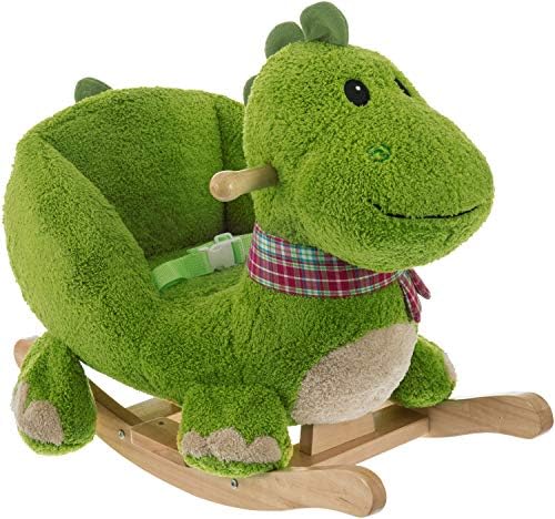 Bieco Plusch Schaukeltier Dino Kinder Schaukelstuhl Mit Sicherheitsgurt Baby Schaukel Schaukel Kleinkind Schaukeltier Baby Zimmer Baby Schaukelwippe Ab 9 Monate Schaukelpferd Holz Amazon De Baby