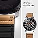 Spigen Retro Fit Designed For Samsung Galaxy Watch 3 45mm Band Strap (2020) / Galaxy Watch 46mm Band (2018) / OnePlus Watch Band/Gear S3 Frontier Band / S3 Classic Band Strap - Brown