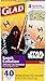 Glad Zipper Food Storage Snack Bags - Star Wars - 40 Count
