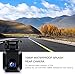 Dash Cam, APEMAN FHD 1440p & 1080p Dual Dash Camera for Cars Front and Rear DVR with IR Sensor, G-Sensor, WDR, Super Night Vision, Loop Recording, Parking Monitoring