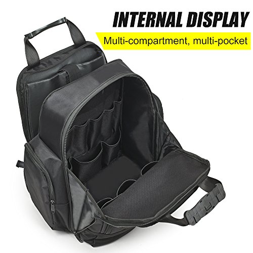 FASITE Tool Bag Backpack Heavy Duty Professional Storage & Organizer