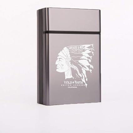 Caja De Cigarrillos Metal,Elegante Creativo, Alto Grado ...