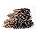 8 10 12 Inch 3pc/pack Kinky Curly Twist Crochet Braids Mali Bob Afro Crochet Hair Ombre Crochet Braiding Marleybob Jerry Curly Weaves 3Packs (T27)