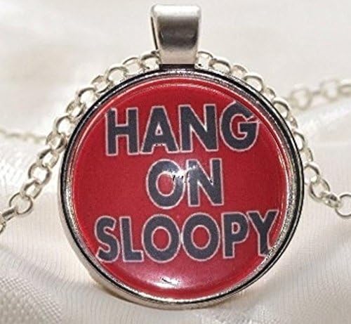 Beautiful Ohio State Hang On Sloopy Necklace