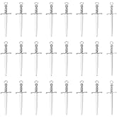 UNICRAFTALE 40Pcs Bookmark Charms Tibetan Style DIY Alloy Sword Big Pendants 58mm Punk Earring Charms for Book Lover Antique Silver Anime Figures Decoration Charm Sword Charm for Jewelry Making
