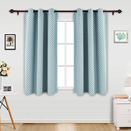 Deconovo moroccan print curtains-top grommet window the…