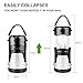 Camping Lantern Solar Rechargeable Collapsible LED Camping Light & Handheld Flashlight in the Bottom for Hiking Camping Fishing Hurricanes Outages Emergency Charging for Mobilephone