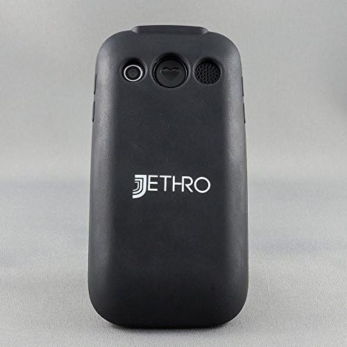 JETHRO [PT628] Protection Case for Jethro Senior Cell Phone Model SC628 - Black Color
