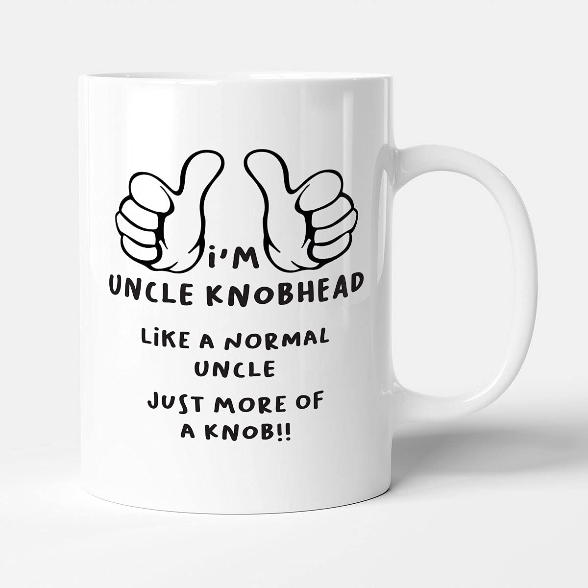 Victorian Printing Co - I'm Uncle Kn*bhead - Uncle Birthday Gift Mug, Ceramic, 11fl.oz.