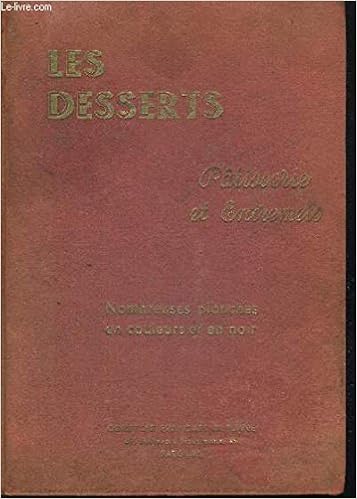 Ebooks En Pdf Téléchargement Gratuit Les Desserts Recueil - 