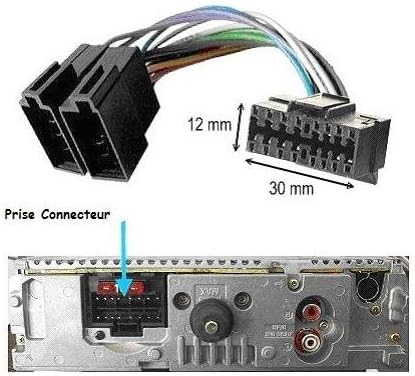 Clarion DXZ ISO Adapter For Car Stereo - Auto Radio -> ISO - Radio Wiring