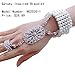 EVER FAITH Austrian Crystal Wedding Art Deco Buckle Brooch Clear