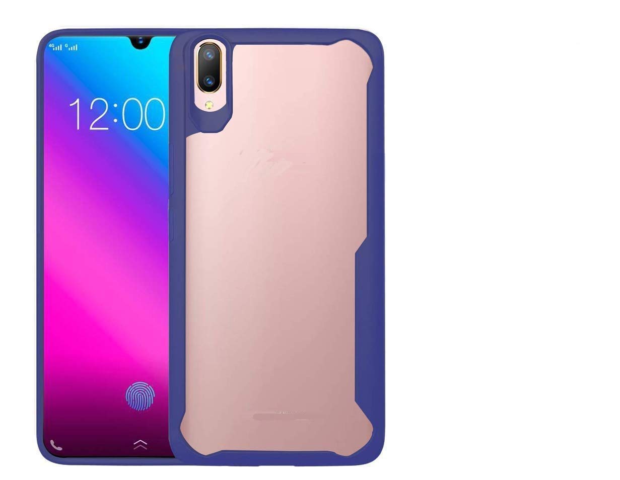 TECHILUV® Xiaomi Redmi 9A Back Cover case Shockproof Transparent