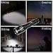Tactical Flashlight , Waterproof LED Flashlights Outdoor Lighting Torch Portable Zoomable Home Emergency Adjustable Focus Power for Outdoor Camping Hiking Biking ( 2 Pack )