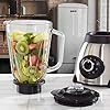 Daewoo Stainless Steel Smoothie & Shake Jug Blender | 1.5L Glass Jug | 2 Speed Settings & Pulse | Non-Slip Feet…