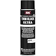 SEM 49153 Trim Black Ultra, Black Spray Paint with Gloss Finish| Designed for Plastic, Aluminum, Steel and Stainless Steel, 14.5 oz. Automotive Aerosol Paint Can