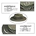 YR.Lover Outdoor UV Sun Protection Wide Brim Fishing Cap with Removable Flap