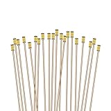 C0603WM 20pcs Pre-soldered Micro 0.1mm Copper Wired Warm White SMD Led 0603