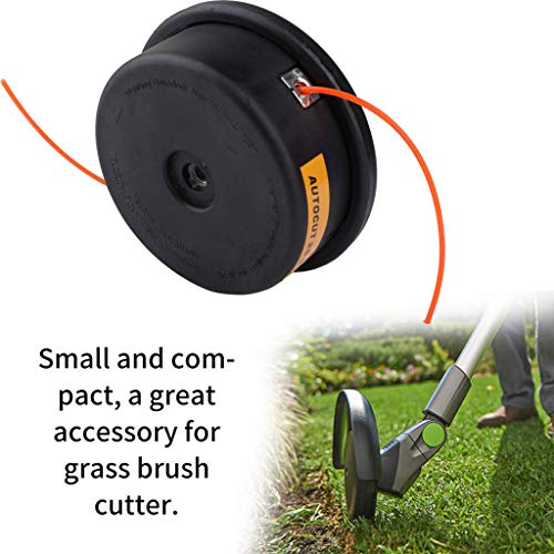 Sunnyys Frosted Plastic Grass Trimmer Head Top Rope Strimmer Lawn Mower Accessory - Thumbnail 2