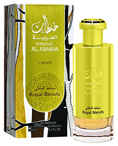 Lattafa Khaltat Al Arabia Royal Blends Gold – Fruity, Spicy, Woody, Amber – Eau…