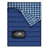 Cotton Flannel Double Sleeping Bag for