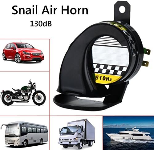 HOT SALE Waterproof Snail Air Horn Siren Loud 130dB For 12V Universal Truck Motorcycle