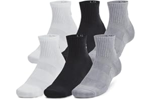 Under Armour Unisex Training Cotton Quarter Socks 6 Pack