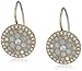 Fossil Vintage Glitz Crystal Drop Stud Earrings