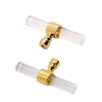 Combination Of Life Clear Acrylic Lucite Polished Gold Kitchen
